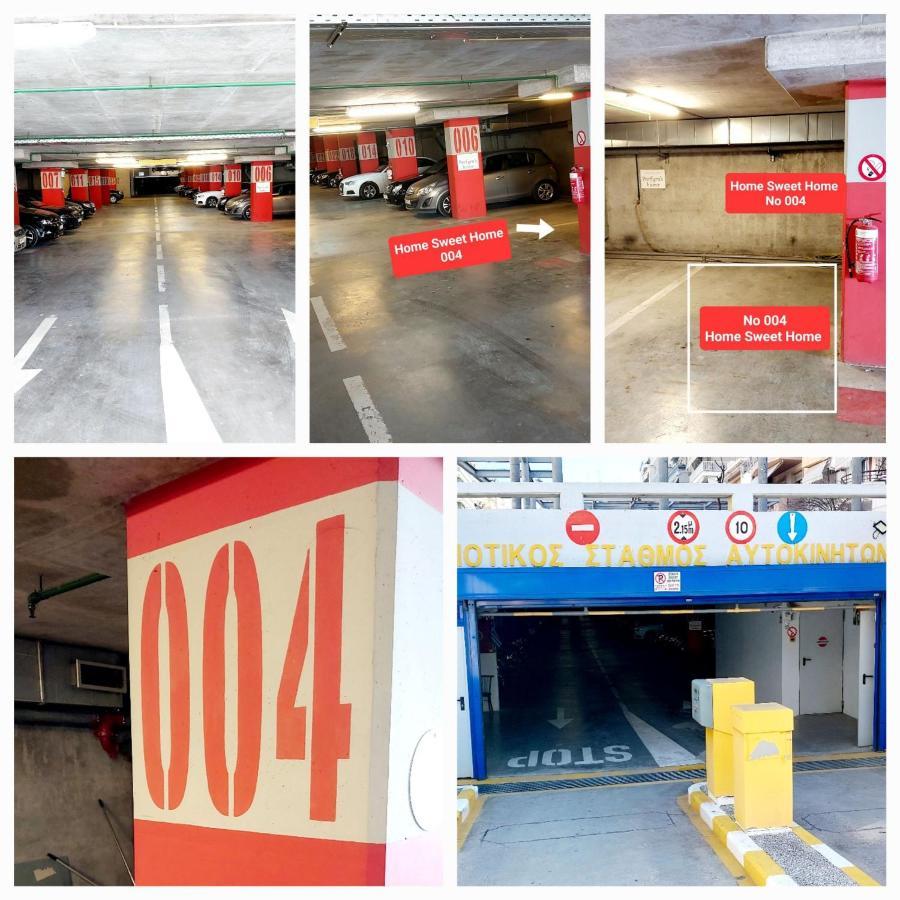"Home Sweet Home" 3 Bedrooms Big House 110M Free Indoor Parking! 테살로니키 외부 사진