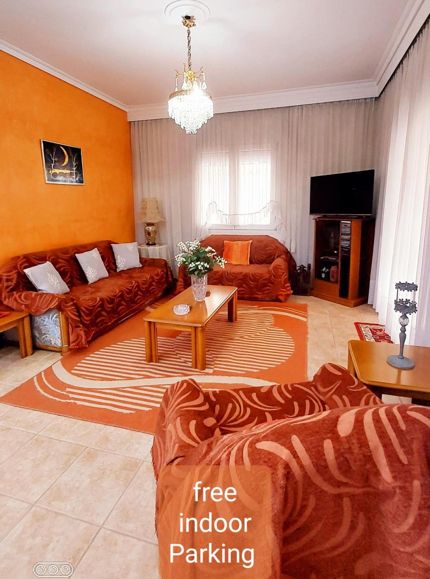 "Home Sweet Home" 3 Bedrooms Big House 110M Free Indoor Parking! 테살로니키 외부 사진